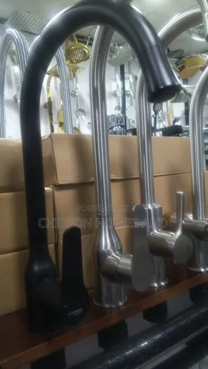 Matte Black Single Handle Kitchen Sink Mixer Tap