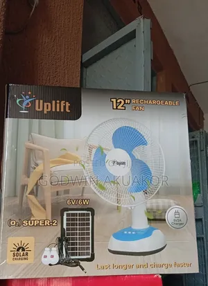 Table Top Rechargeable Solar Fan