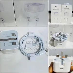 iPhone 35w Dual Usb-C Power Adapter Usb-C to Lightning Cable