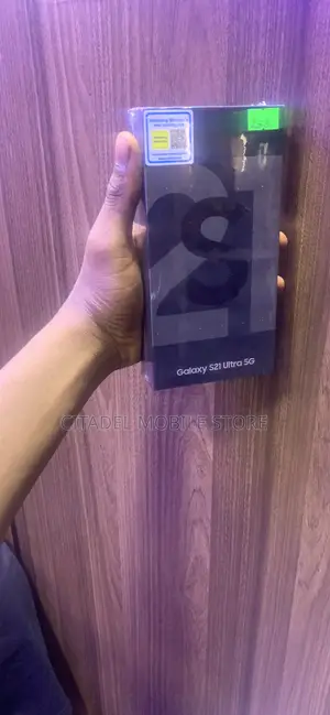 New Samsung Galaxy S21 Ultra 5G 256 GB Black