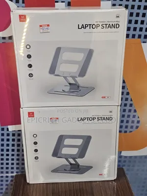 360 Rotating Aluminum Alloy Laptop Stand
