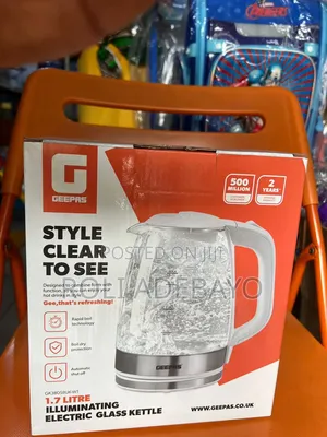 Geepas Illuminating Glass Kettle