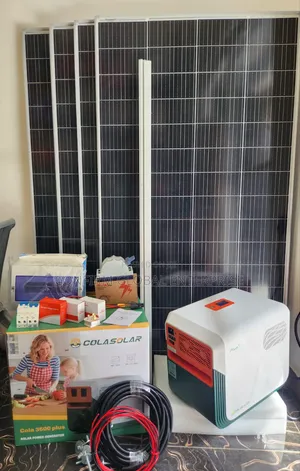 Cola Solar Generator 2200w Inverter With 3.6kwh Battery
With 4 Panels