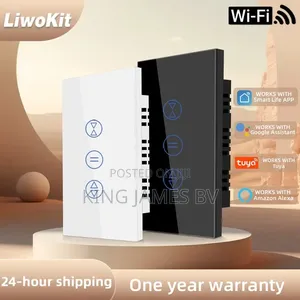 Glass Panel Wifi Smart Switch – Elegant Intelligent