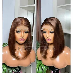 10" 4*4 Closure Bob Human Hair Wig