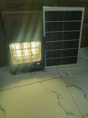 Warm White Solar Flood Light