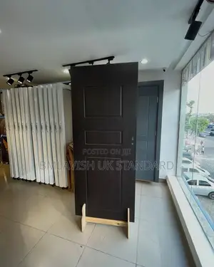 Imported HDF Brown Wooden Room Door