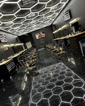 White Warm White Hexagon Light – Modern Led Wall Decor