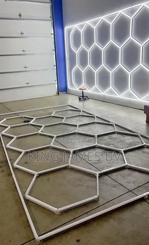 Hexagon Led Light – White Warm Glow Design