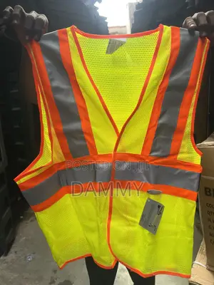 Yellow And Orange Safety Vest
