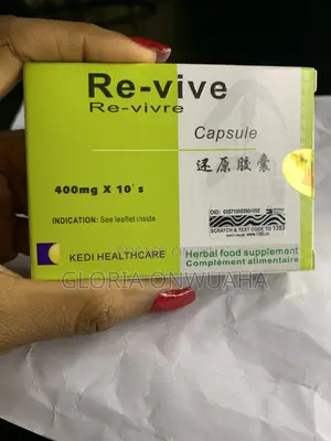 Kedi Re-Vive Capsule for Male Sexual Performance Increased Sperm Count