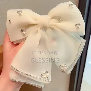 Luxury Beaded Hair Bow
