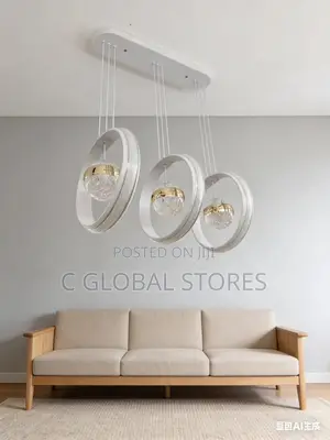 White Drop Chandelier