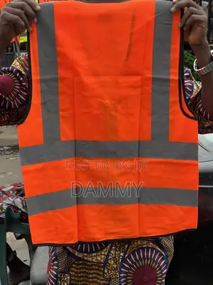Orange High-visibility Safety Vest