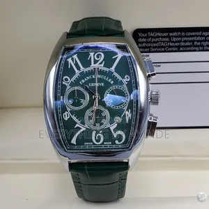 Franck Muller Wrist Watch Analog and Digital Green With Green Face