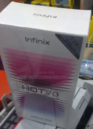 New Infinix Hot 70 128 GB
