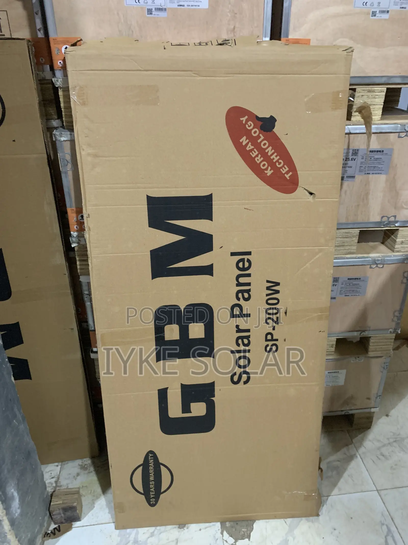 200watts GBM Solar Panel