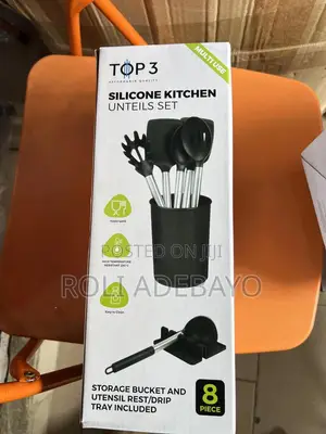 Top 3 Silicone Kitchen Utensil Set Includes 8 Pieces