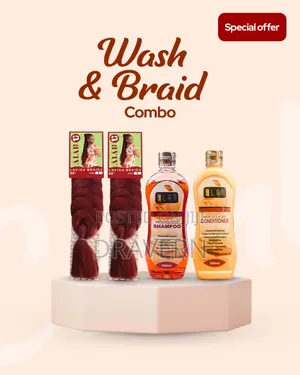 Wash Braid Combo
