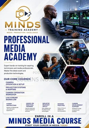 Professional Media Training Academy | Camera Live Streaming Production