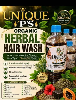 Unique P's Organic Herbal Hair Wash