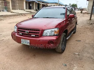 Toyota Highlander V6 FWD 2004 Red