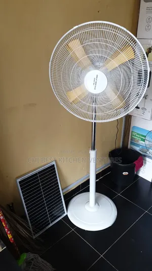 18-Inch Solar Fan Dual-Core Variable Frequency System With Panel