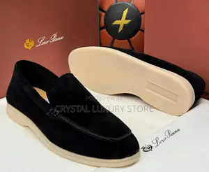 Loro Piana Quality Men Genuine Suede Shoe