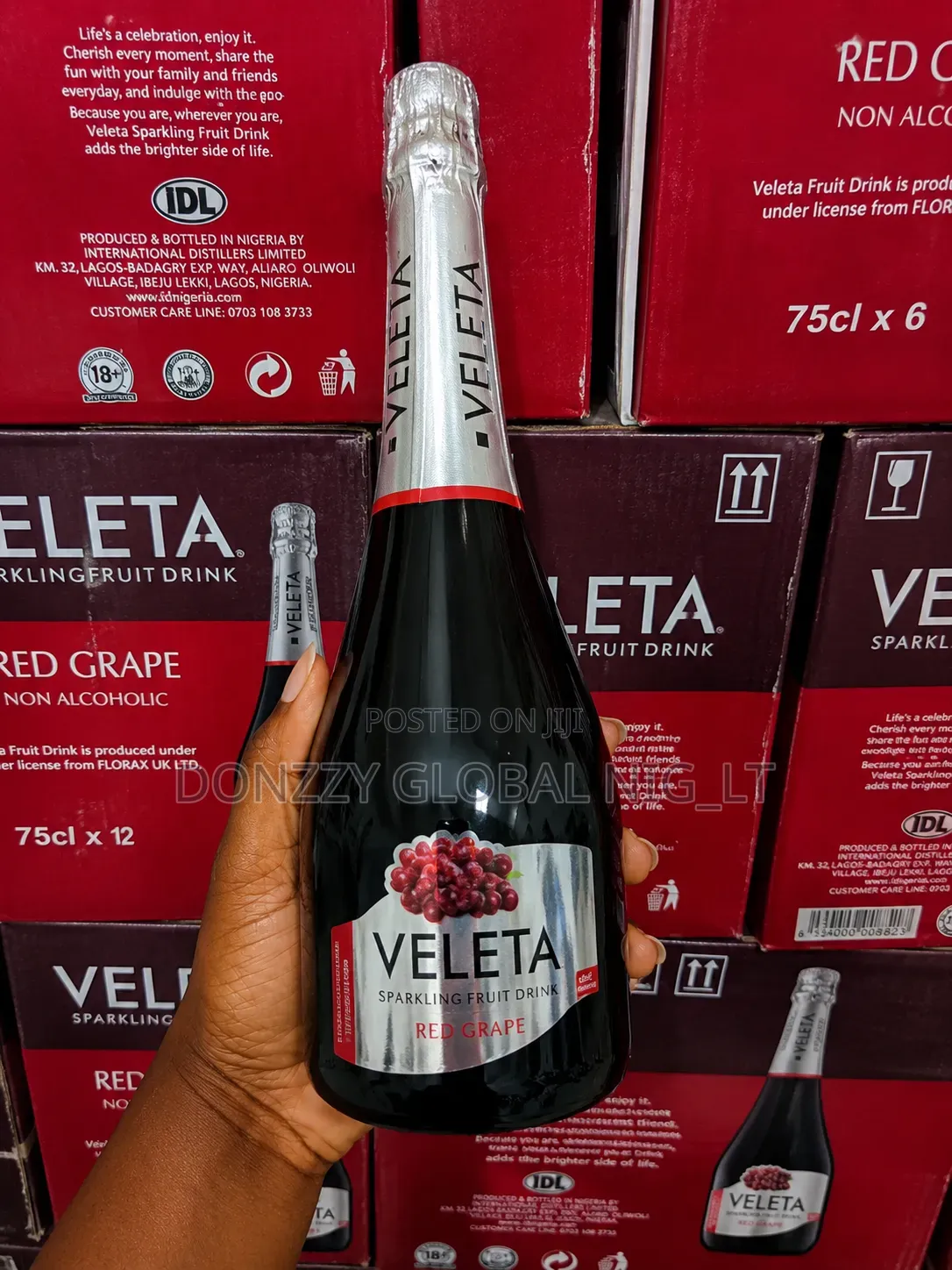 Veleta Sparkling Red Grape