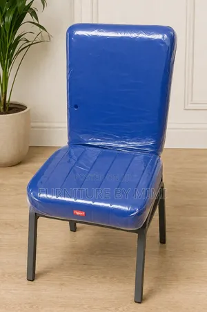 Durable Church Event Chairs – Royal Blue (Bulk Discount Available)