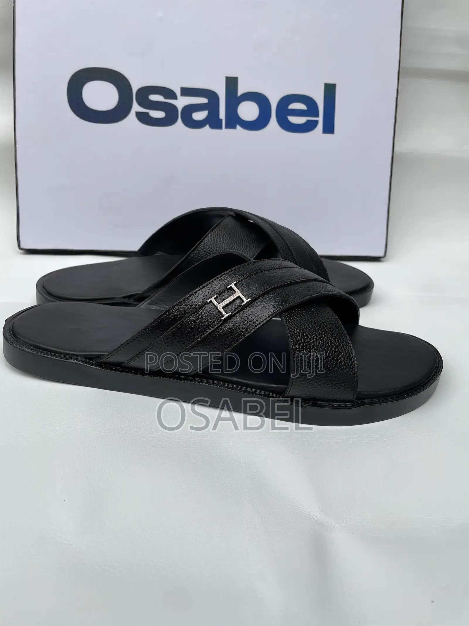 Leather Cross Slide