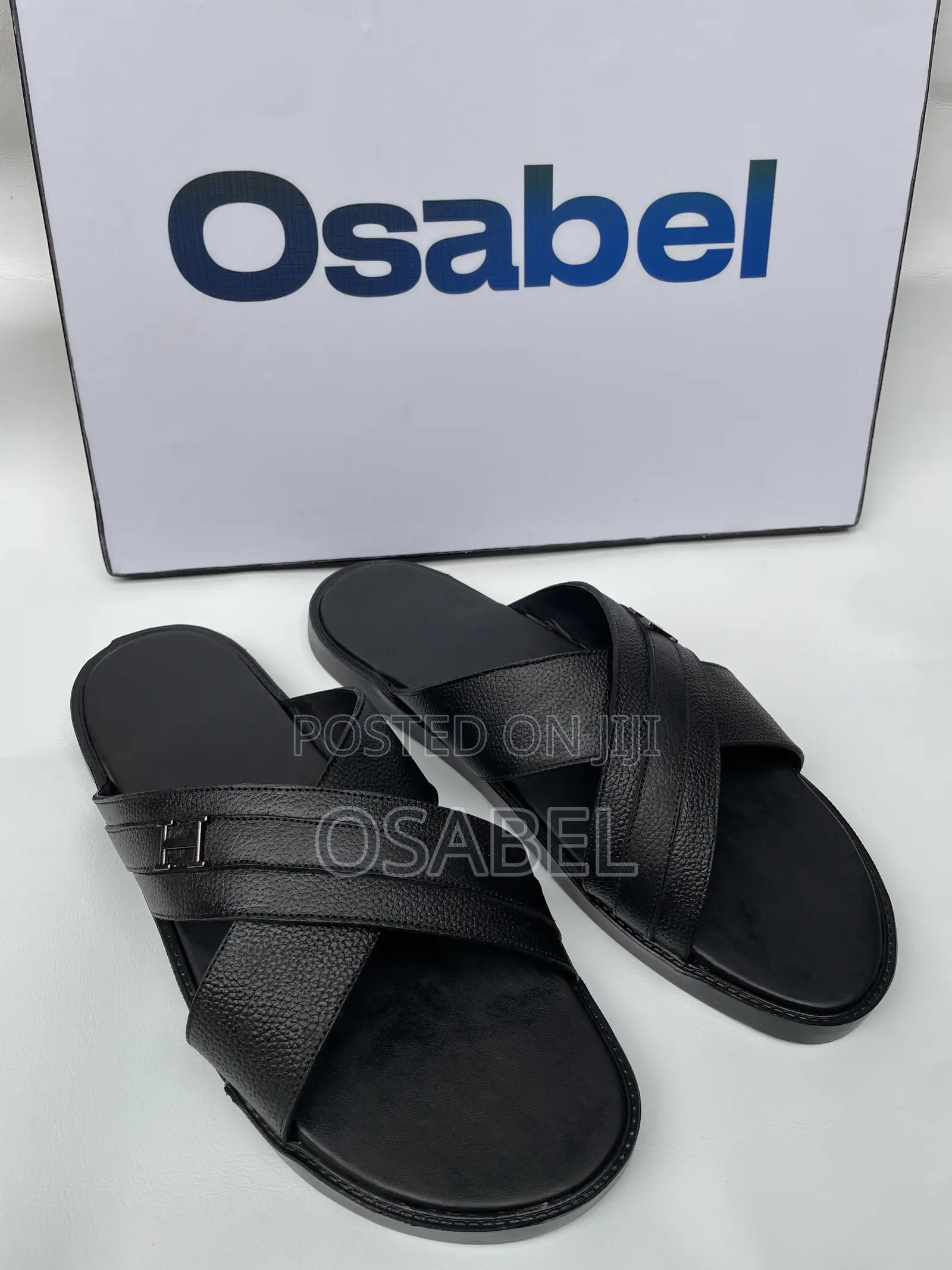 Leather Cross Slide