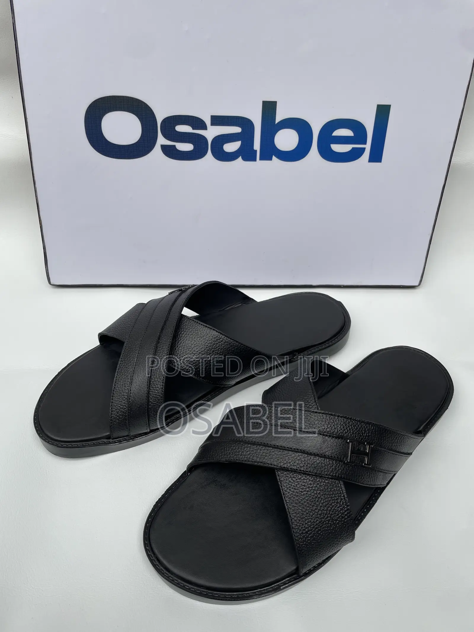 Leather Cross Slide