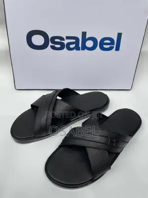 Leather Cross Slide