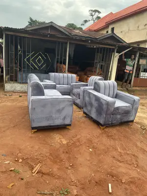 This Is a Set of Sofas Block Chair Made With Quality Materials