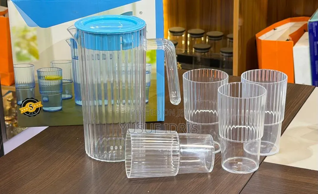 Water Jug And Cups