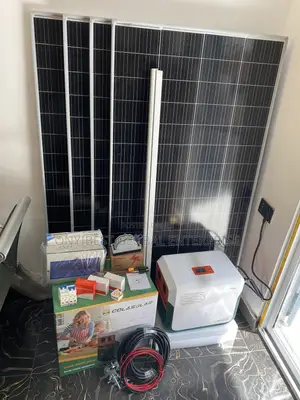3600w Solar Power Generator With Solar Panels