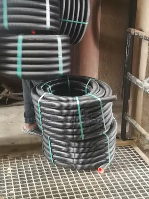 50mm Heavy Duty Flexible Electrical Conduit Pipe–Black(50m Coil)