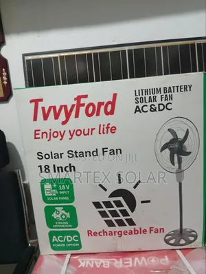 18 Inches Ac Dc Rechargeable Lithium Fan