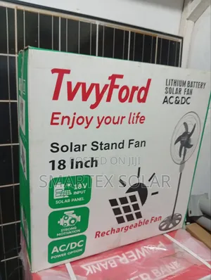 18 Inches Ac Dc Rechargeable Lithium Fan