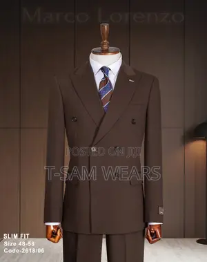 Marco Lorenzo Double Breasted Suit