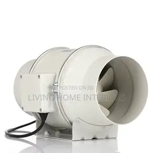 An Inline Duct Fan, Also Known as a Mixed-Flow Inline Exhaust Fan