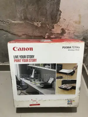 Neatly Used Canon Pixma Ts704a Wireless Printer (With Box)
