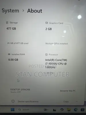 Laptop Dell Vostro 13 5391 8GB Intel Core i7 SSD 512GB