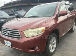 Toyota Highlander 2008 Red