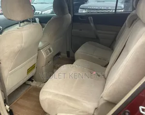 Toyota Highlander 2008 Red