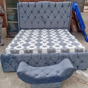 Super Fabric Upholstery Clean Paded Bed Frame