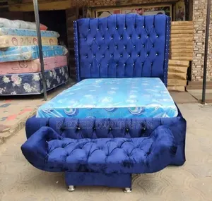 4,5/6 Bed Frame With Ottoman
