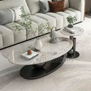 Imported 2in 1 Marble Center Table