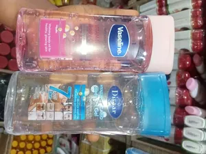 Vaseline and Disaar Vitamin Body Oil
